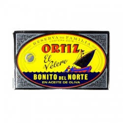 Bonito del Norte Thon l'huile d'olive 112g. Ortiz
