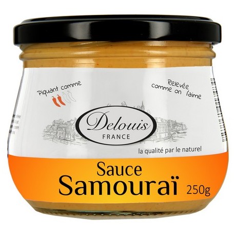 Samourai Hot Sås DeLouis 250g