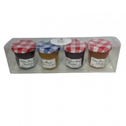 Pack med Mini Marmelader & Honung Bonne Maman 4x30g