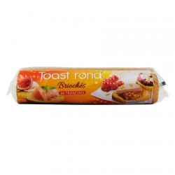 Runt toast bröd brioche 250g