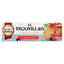 Smörkex med röda frukter Le Trouvillais 150g Biscuiterie Abbaye