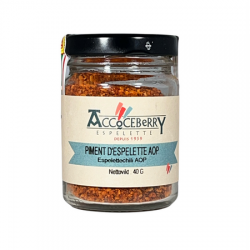 Espelette Chili Peppar 40g AOP