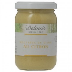 Dijonsenap med citron EKO 200g Delouis_